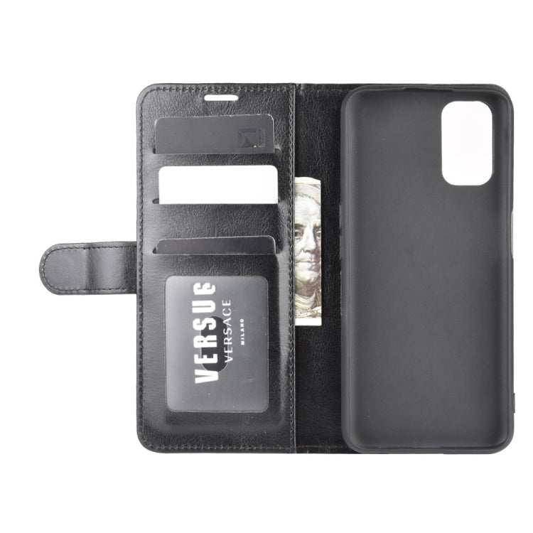 For OPPO A72/A52 R64 Texture Single Horizontal Flip Protective Case with Holder & Card Slots & Wallet& Photo Frame