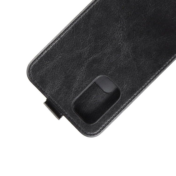 For OPPO A72 R64 Texture Single Vertical Flip Leather Protective Case with Card Slots & Photo Frame