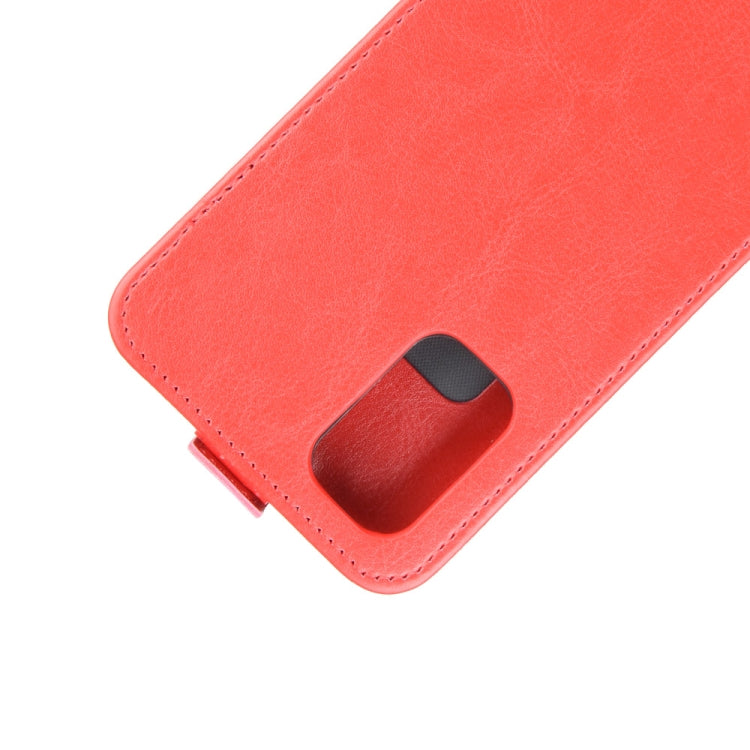 For OPPO A72 R64 Texture Single Vertical Flip Leather Protective Case with Card Slots & Photo Frame