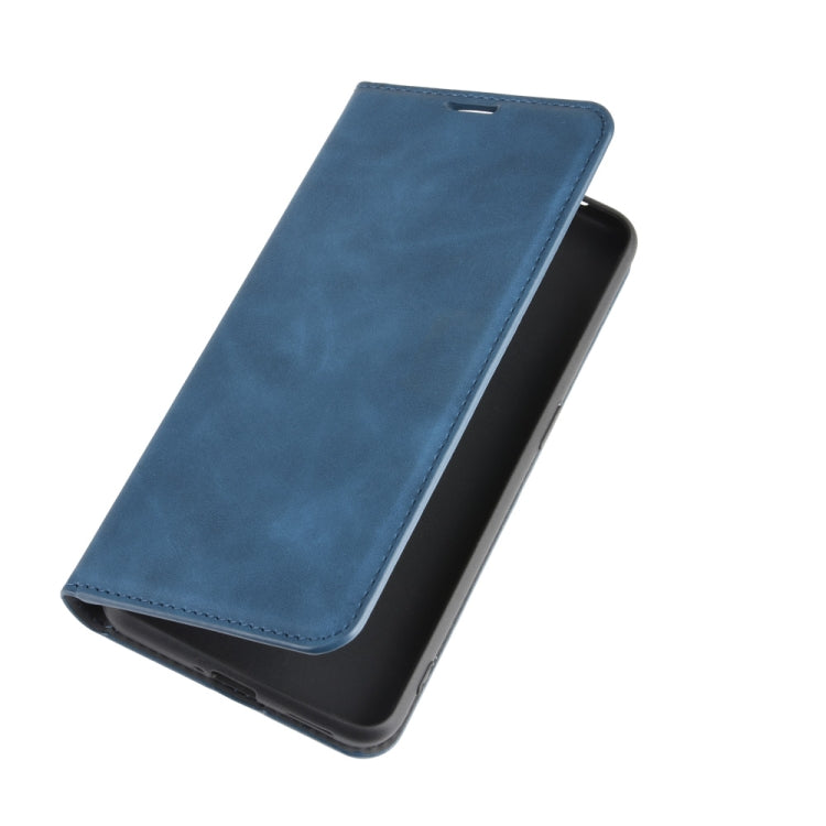 For OPPO ACE 2 Retro-skin Business Magnetic Suction Leather Case with Holder & Card Slots & Wallet