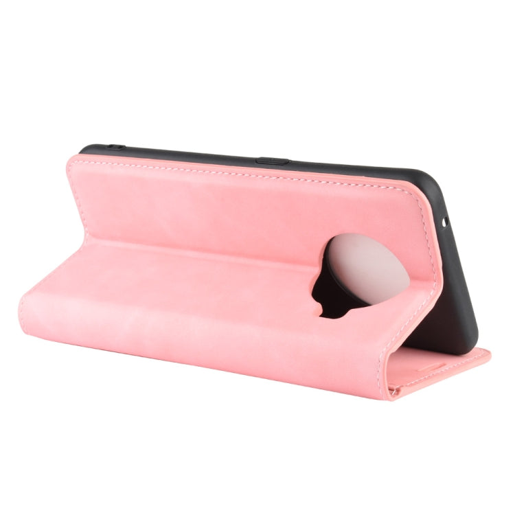 For OPPO ACE 2 Retro-skin Business Magnetic Suction Leather Case with Holder & Card Slots & Wallet