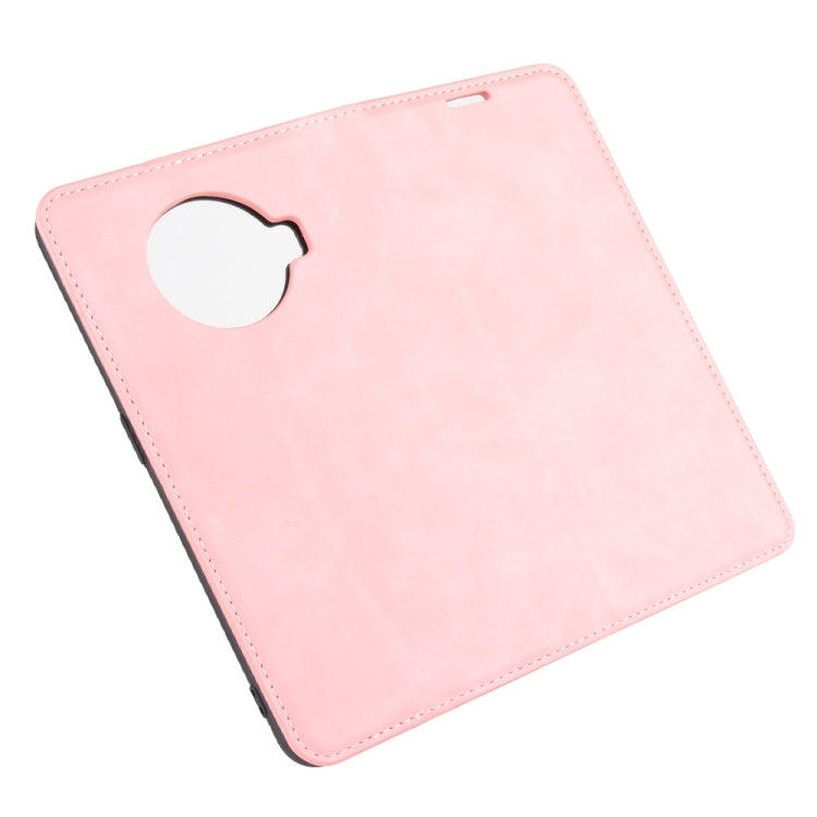 For OPPO ACE 2 Retro-skin Business Magnetic Suction Leather Case with Holder & Card Slots & Wallet