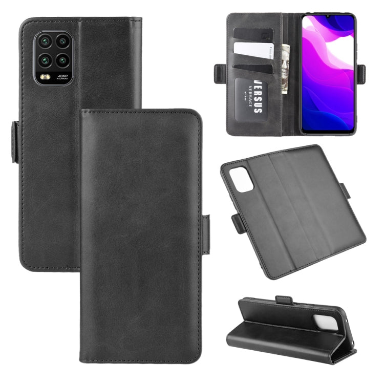 For XiaoMi Mi 10 Lite 5G Dual-side Magnetic Buckle Horizontal Flip Leather Case with Holder & Card Slots & Wallet
