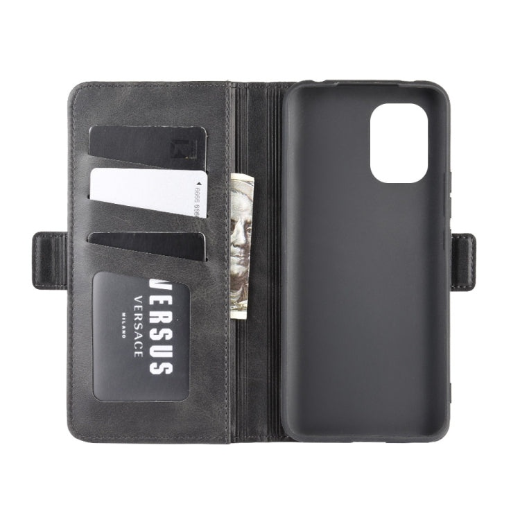 For XiaoMi Mi 10 Lite 5G Dual-side Magnetic Buckle Horizontal Flip Leather Case with Holder & Card Slots & Wallet