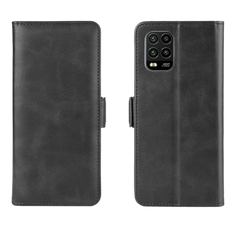 For XiaoMi Mi 10 Lite 5G Dual-side Magnetic Buckle Horizontal Flip Leather Case with Holder & Card Slots & Wallet
