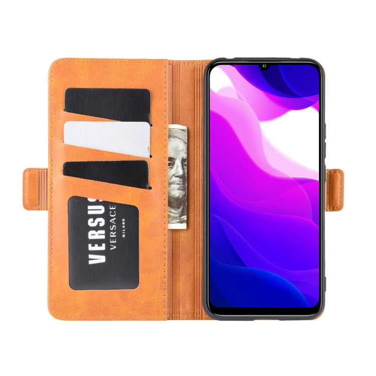 For XiaoMi Mi 10 Lite 5G Dual-side Magnetic Buckle Horizontal Flip Leather Case with Holder & Card Slots & Wallet