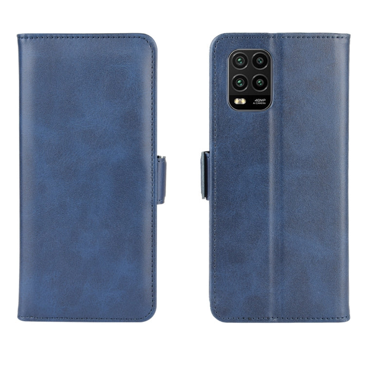 For XiaoMi Mi 10 Lite 5G Dual-side Magnetic Buckle Horizontal Flip Leather Case with Holder & Card Slots & Wallet
