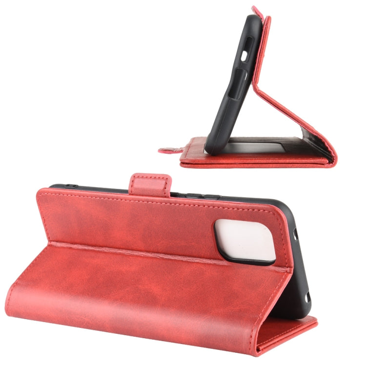 For XiaoMi Mi 10 Lite 5G Dual-side Magnetic Buckle Horizontal Flip Leather Case with Holder & Card Slots & Wallet