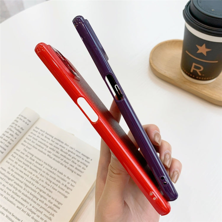 For OPPO A92S All-Inclusive Pure Prime Skin Plastic Case with Lens Ring Protection Cover