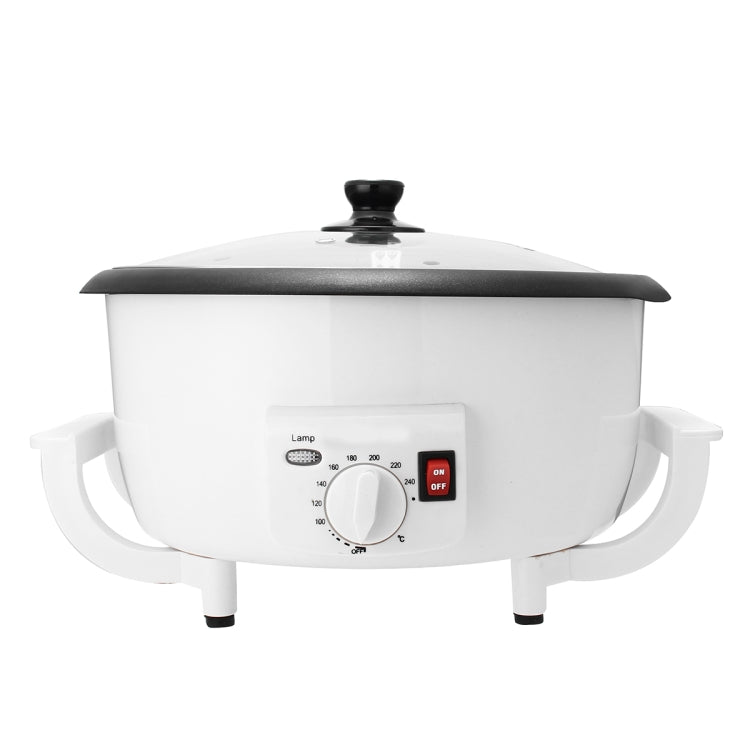 220V Electric Coffee Beans Roaster Machine Peanut Roasting Coffee Bean Baker EU Plug