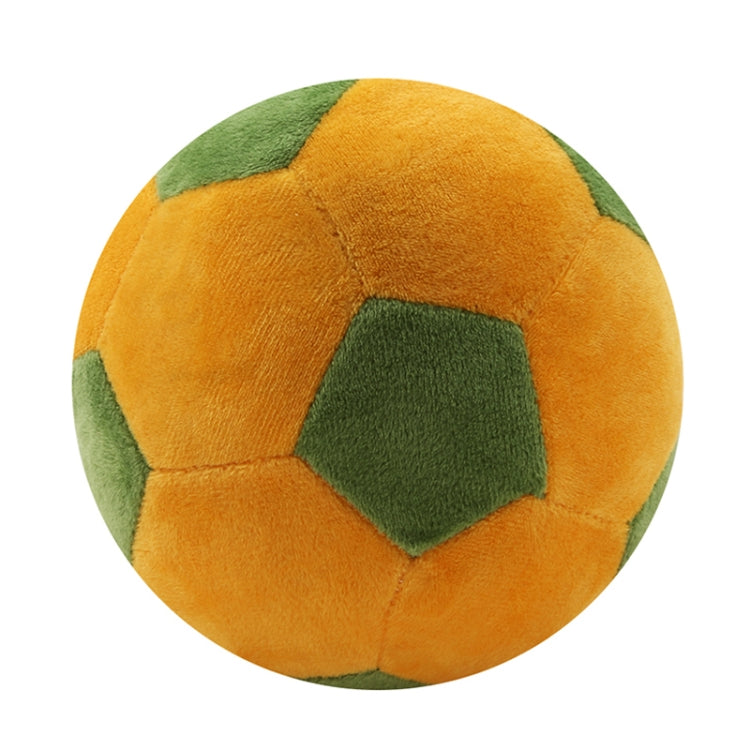 Soccer Ball Pattern Plush Pillow Toy Kids Sports Sofa Toys Room Office Car Decoration Pillow, Diameter: 20cm