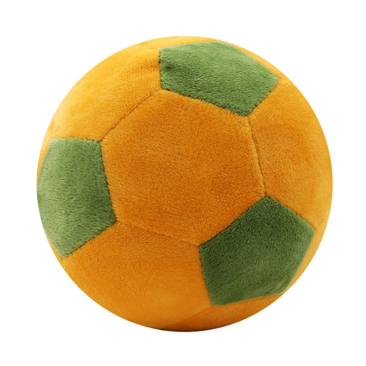 Soccer Ball Pattern Plush Pillow Toy Kids Sports Sofa Toys Room Office Car Decoration Pillow, Diameter: 20cm