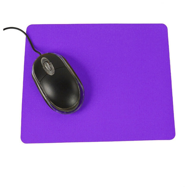 10 PCS Optical Solid Color Office Computer Anti-Slip Wrist Rests Mouse Pad