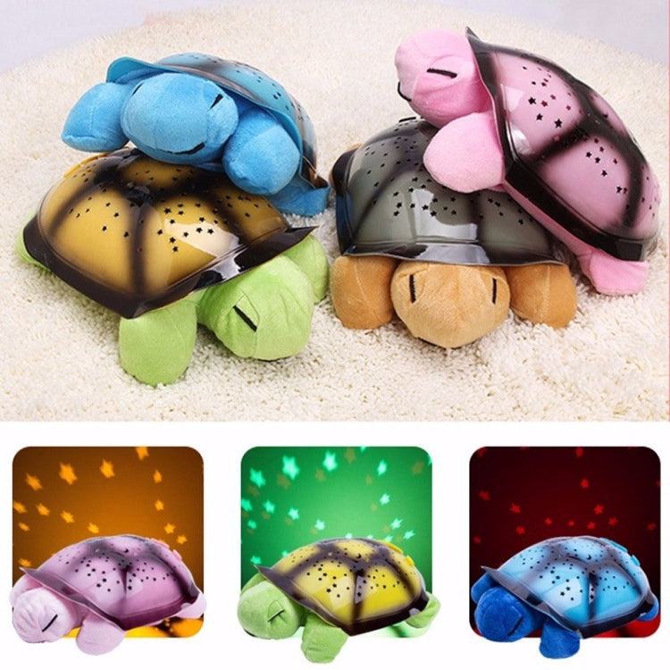 Led Night Light Star Projector With Novelty Sky MusicTurtle Lamp Baby Toy For Children