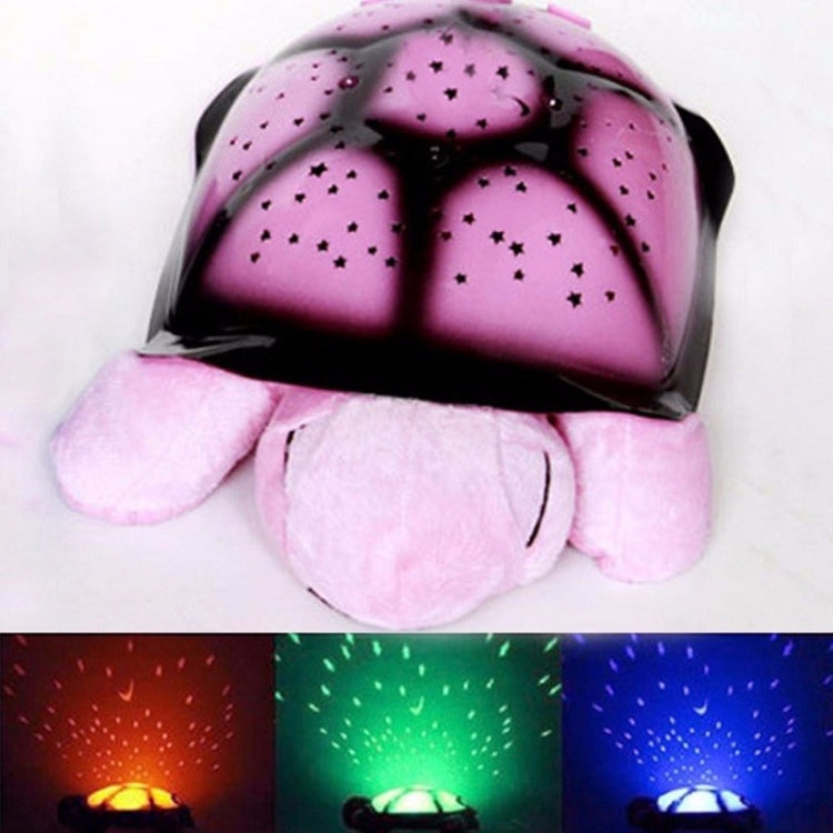 Led Night Light Star Projector With Novelty Sky MusicTurtle Lamp Baby Toy For Children