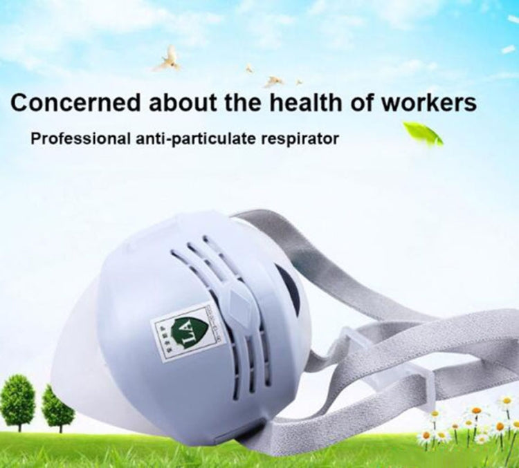 Industry KN95 Dustproof Anti-PM2.5 Anti-Dust Respirator Welding Paint Spraying Cartridge Respirator Gas Mask