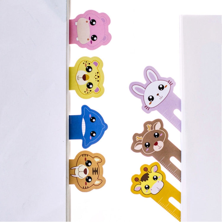 30 PCS / Set Cute Animal Farm Paper Bookmark Book Holder Multifunction Kawaii Stationery for Children School Supplies Kawaii Gifts