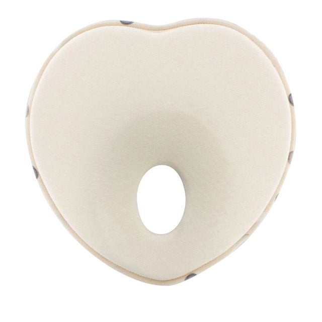 Newborn Infant Anti Roll Pillow Flat Head Neck Support Baby Gifts