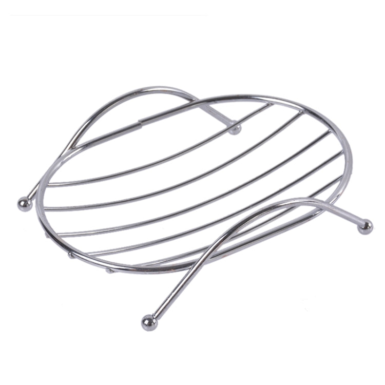 3 PCS Stainless Steel Soap Dish Bathroom Creative Drain Soap Box