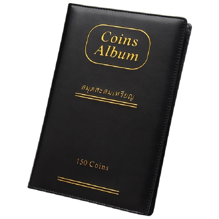 PU Leather Russian Cover 150 Coins Collection Album Holder Book