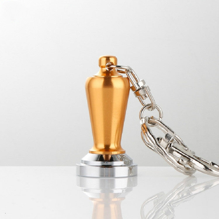 Creative Coffee Decorations Ornaments Powder Keychain