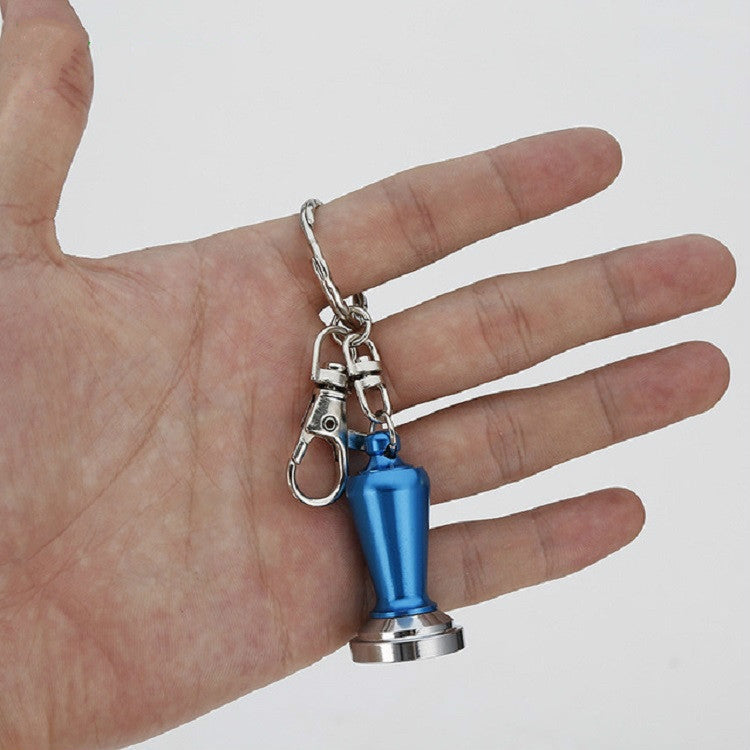 Creative Coffee Decorations Ornaments Powder Keychain