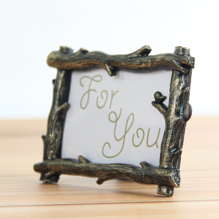 5 PCS Retro Wooden Wedding Home Decor Pictures Frame