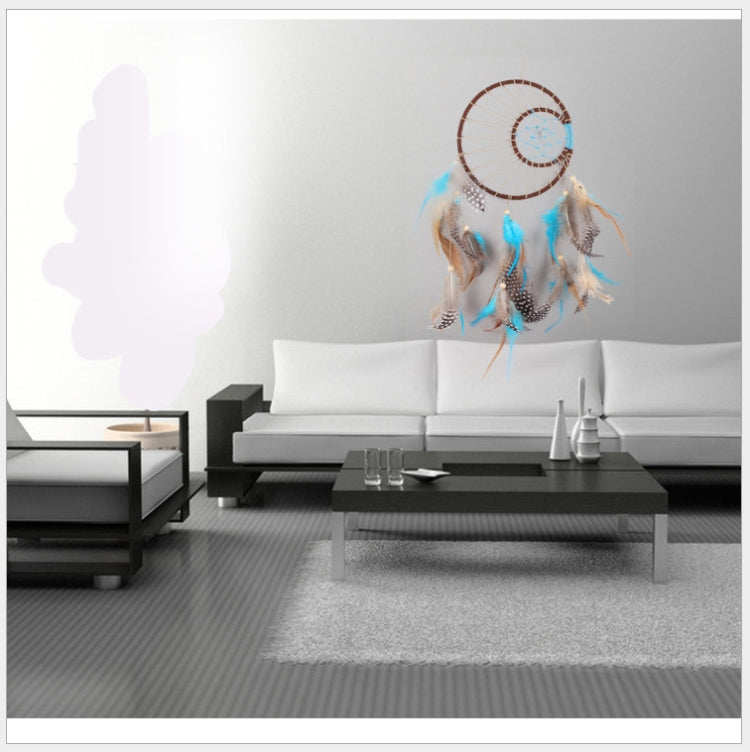 Creative Dream Catcher Handmade Feathers Dream Wall Home Crafts