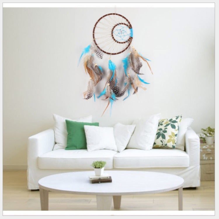 Creative Dream Catcher Handmade Feathers Dream Wall Home Crafts