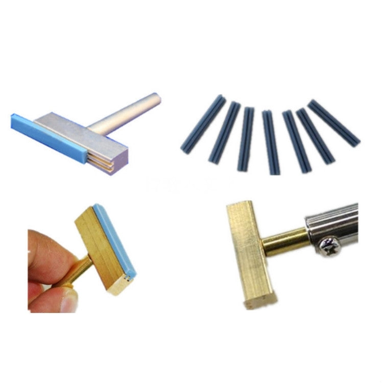 All Copper Liquid Crystal Cable Welding Tool T-shaped Soldering Iron Head, Model:30W