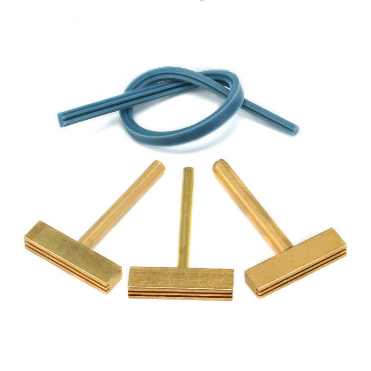 All Copper Liquid Crystal Cable Welding Tool T-shaped Soldering Iron Head, Model:60W