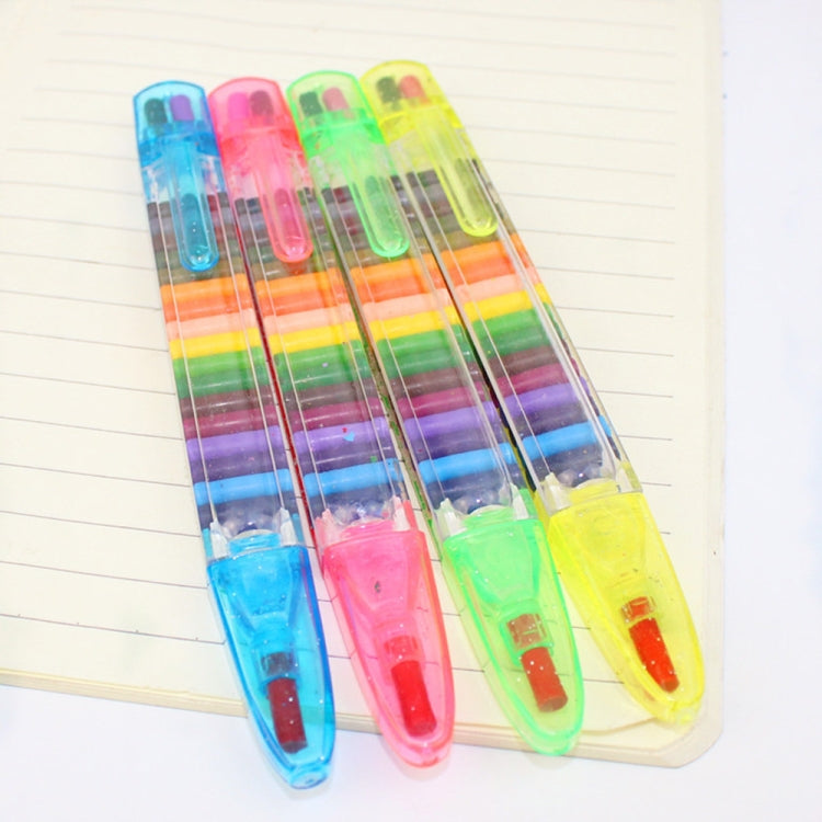 2 PCS Safe Non-toxic Oil Pastels Coloured Crayons Children Educational Painting Toys Random Color Delivery