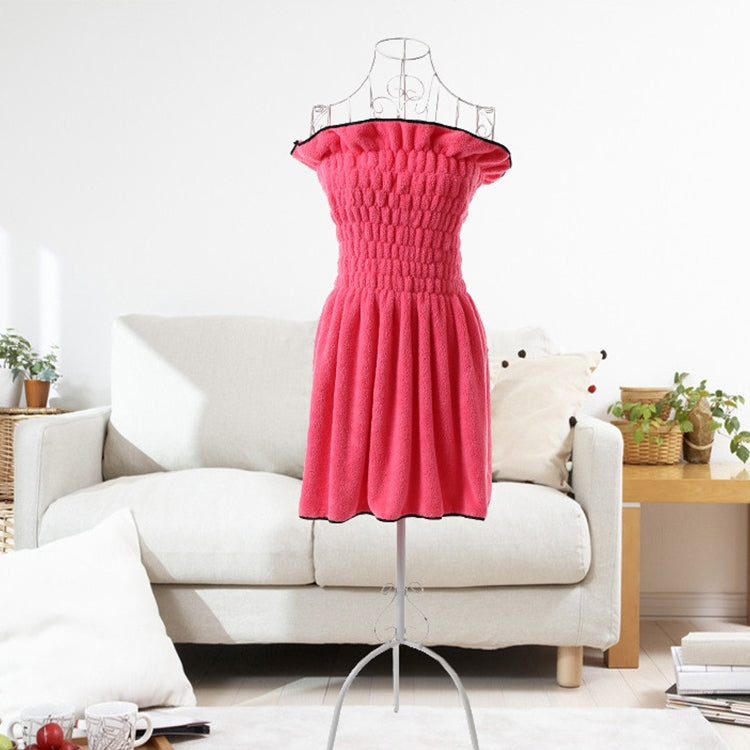 Microfiber Fabric Bath Towels Women Wearable Bath Skirt