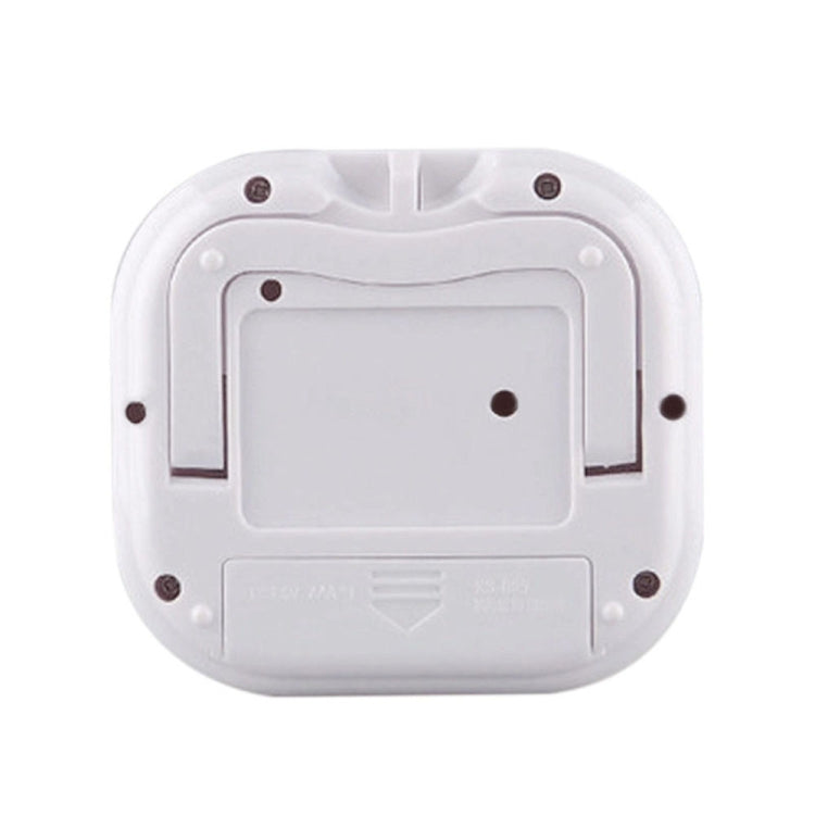 Digital LCD Indoor Thermometer Hygrometer Gauge Clock Temperature Humidity Meter