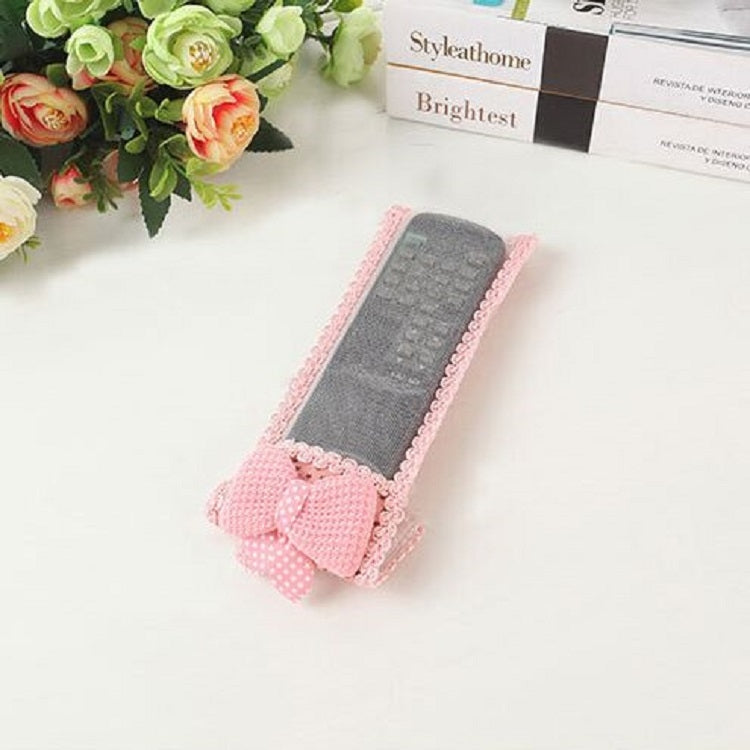 3 PCS Lace Bow Remote Control Case Dustproof Cover, Size:24x8cm