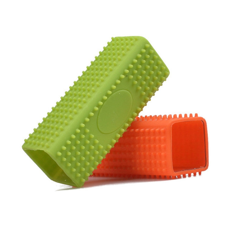 4 PCS Silicone Pillar Pet Hair Removal Brush(Random Color Delivery)