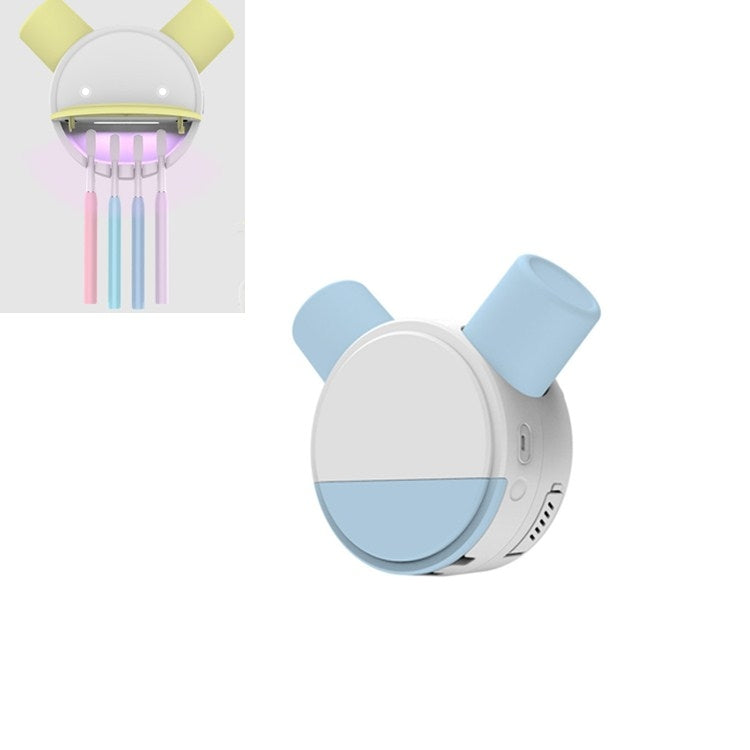 Sunflower Toothbrush Sterilization Rack Intelligent Ultraviolet Toothbrush Sterilizer Rack(Blue)