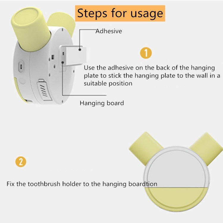 Sunflower Toothbrush Sterilization Rack Intelligent Ultraviolet Toothbrush Sterilizer Rack(Blue)