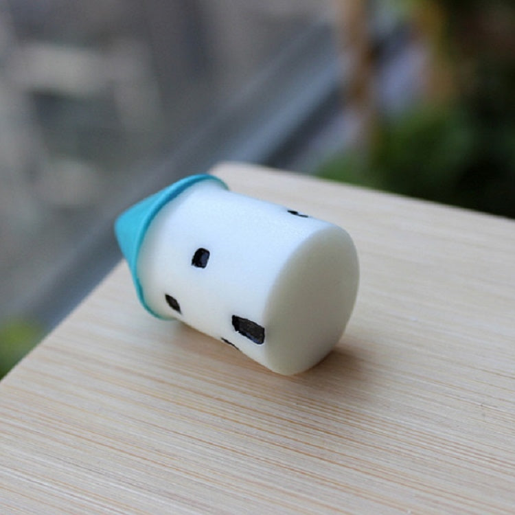 2 PCS Small House Moss Micro Landscape Decoration Succulent Ornament