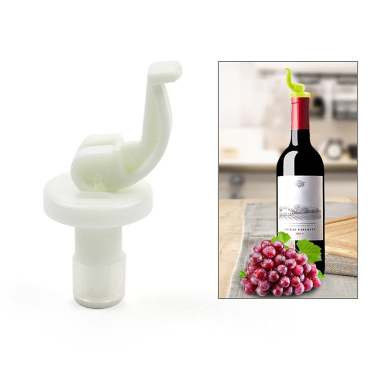 2 Sets Plastic Wine Corks Manually Press Down the Wine Stopper
