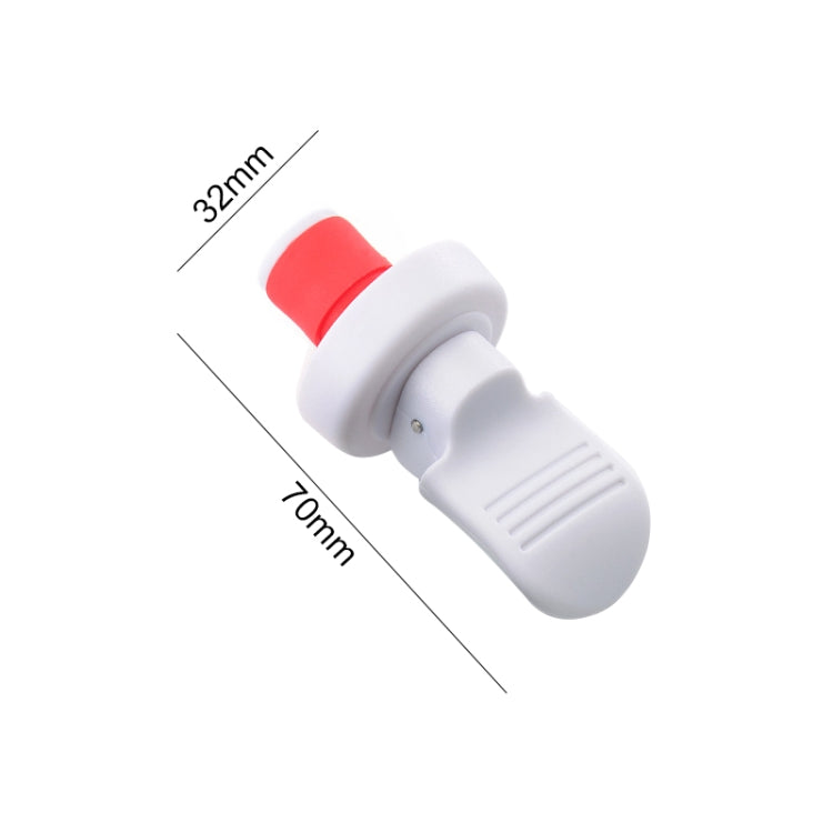3 PCS Creative Wine Stopper Pumping Freshness Stopper Manually Pressing Wine Stopper