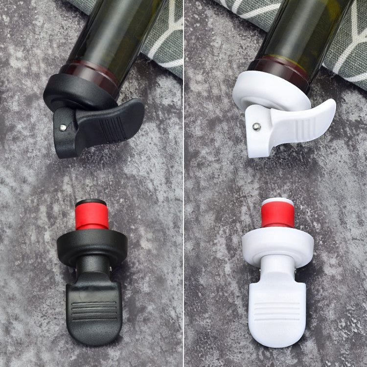 3 PCS Creative Wine Stopper Pumping Freshness Stopper Manually Pressing Wine Stopper