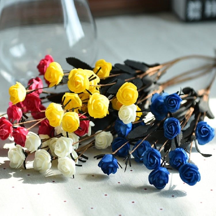 Artificial Rose Bud Wedding Decoration Flower Arrangement Party Home Decoration