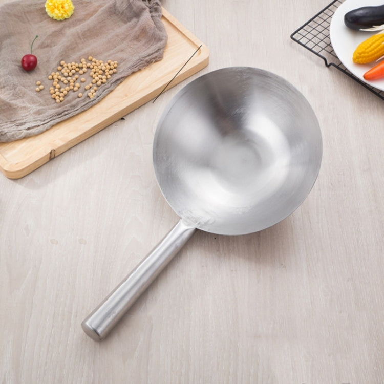 Stainless Steel Kitchen Spoon Water Spoon Large Scoop, Size:26cm