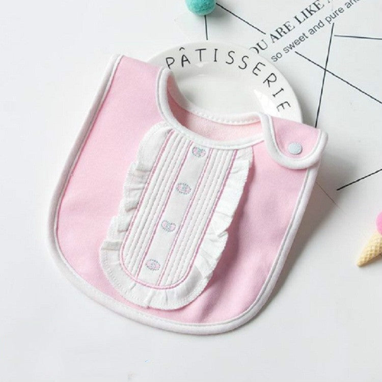 Groomsman Saliva Towel Child Fake Gentleman Bow Tie Personality Waterproof Bib