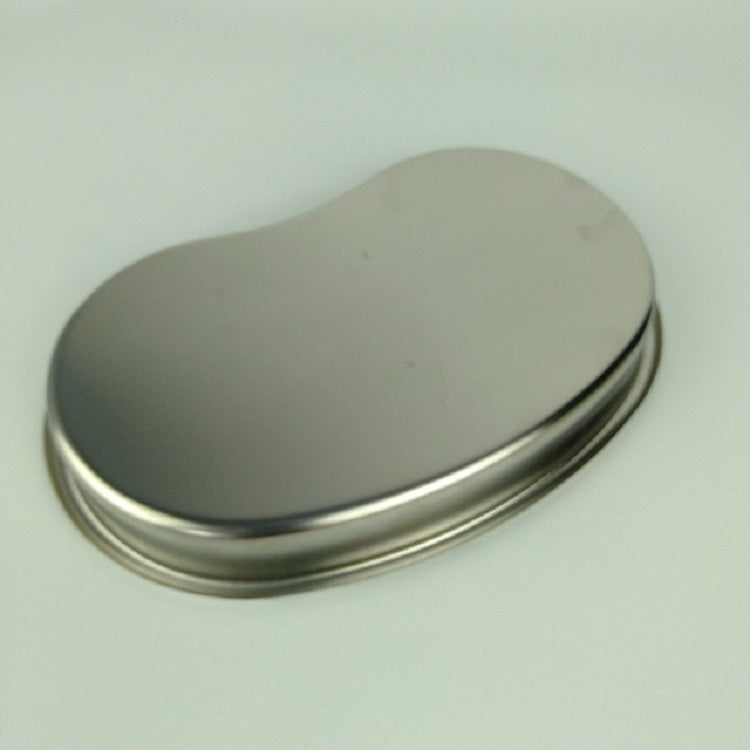 2 PCS Dental Stainless Steel Tools Storage Tray Nail Tattoo Device Supplies Storage Case Kitchen Tools, Size:Medium 19.5x13.5x2.5cm(Waist Plate)