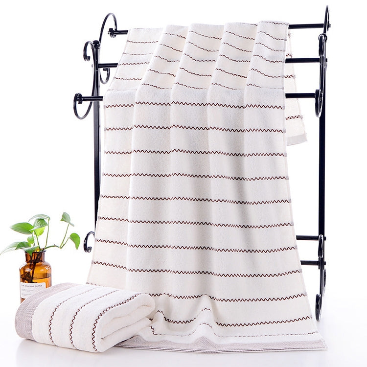 32-strand Cotton Wave Absorbent and Durable Bath Towel