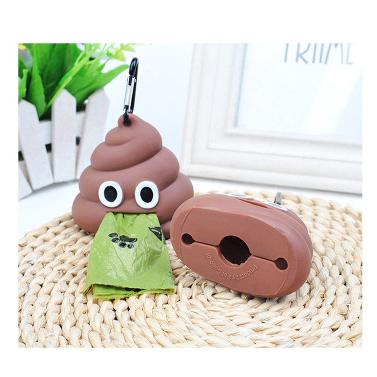 4 PCS Pets Go Out Portable Soft Silicone Pet Toilet Bag Storage Box