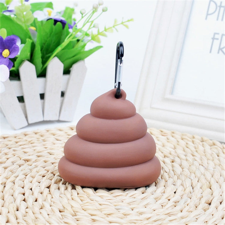 4 PCS Pets Go Out Portable Soft Silicone Pet Toilet Bag Storage Box