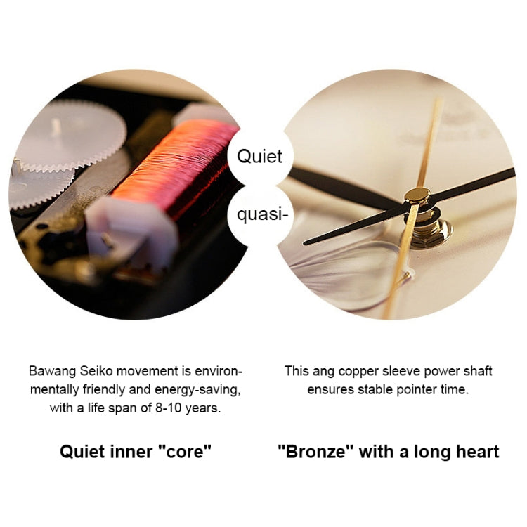 Creative Wall Clock Pure Hand-painted Wall Clock